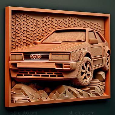 3D мадэль Audi Sport quattro (STL)